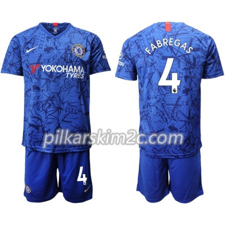 Koszulka Chelsea Fabregas 4 Dziecięca Główna 2019-2020 - Koszulki Piłkarskie